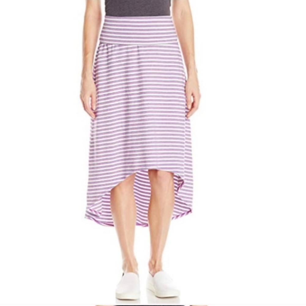Columbia PFG Sportswear Navy Blue High Low Skirt Size S